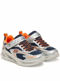 Sneakers Meteor-Lights - Glow-Strider 401497L/SLOR Argento