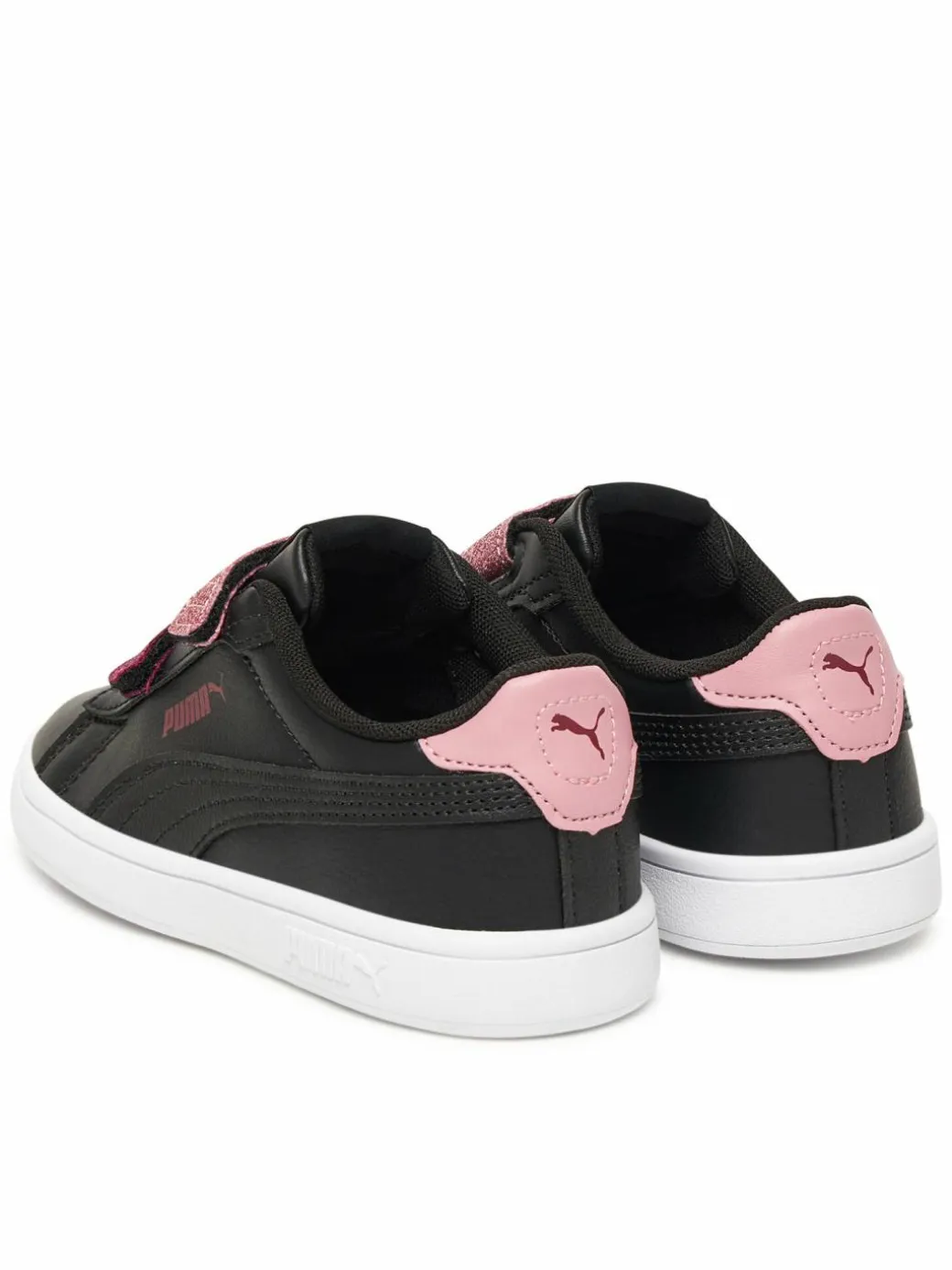 Sneakers Smash 3.0 L Glitter Velcro V Ps 395609 07 Nero