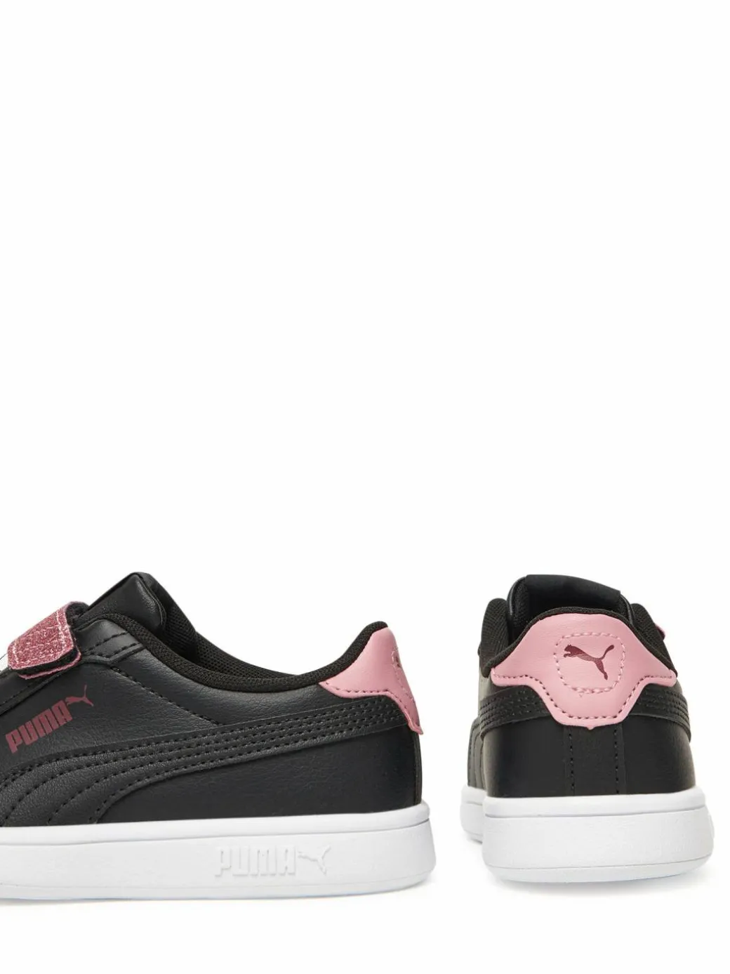 Sneakers Smash 3.0 L Glitter Velcro V Ps 395609 07 Nero