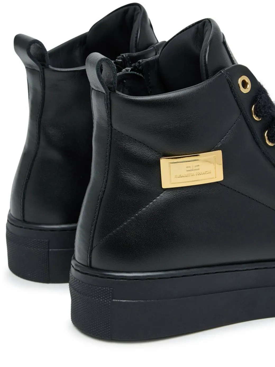 Stivaletti High Top Lace Up F4-A9E-0362-1251930 D Nero