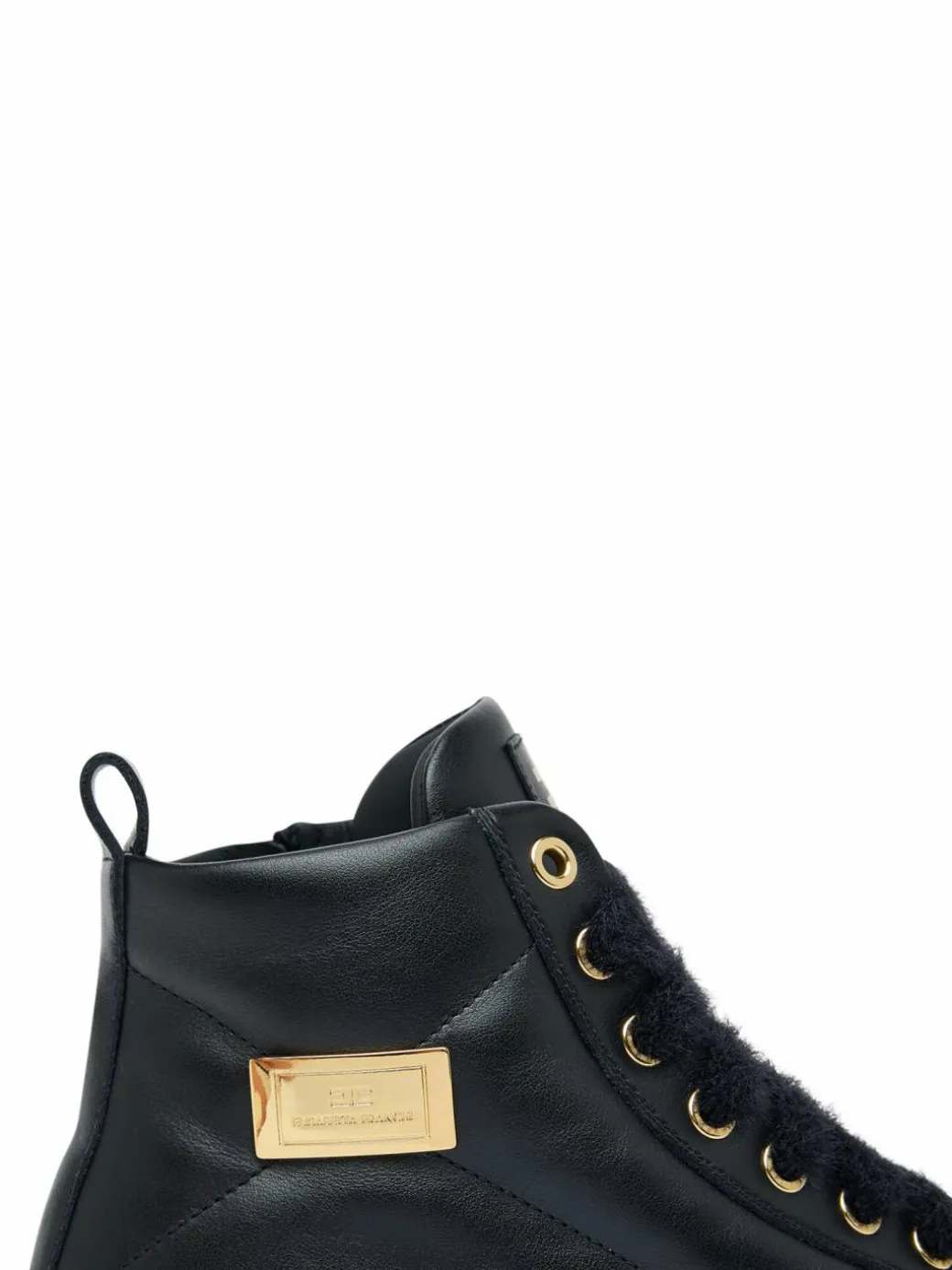 Stivaletti High Top Lace Up F4-A9E-0362-1251930 D Nero