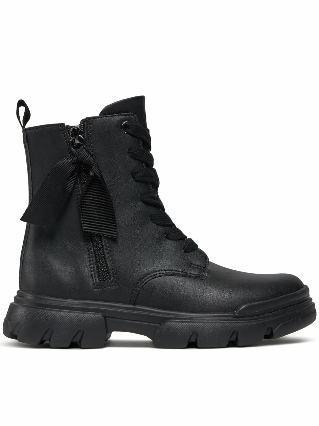 Stivaletti J Junette Girl J36HVG 000BC C9999 S Nero