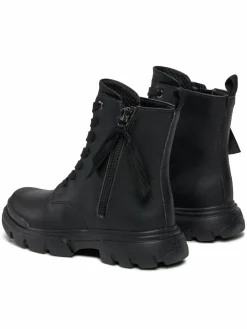 Stivaletti J Junette Girl J36HVG 000BC C9999 S Nero