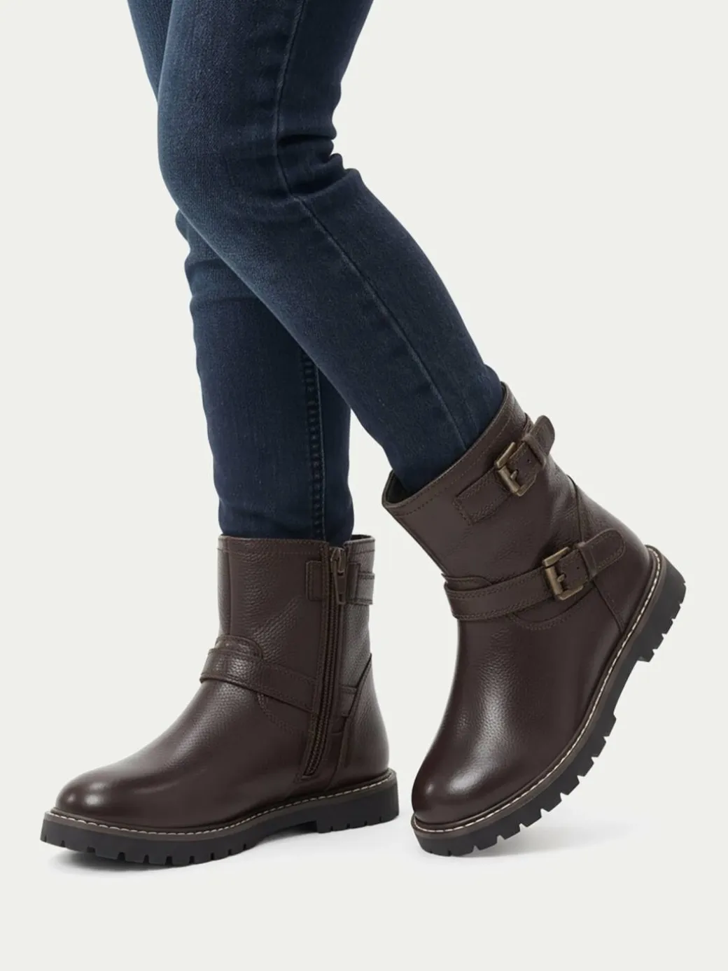 Stivaletti 9K7518 Marrone