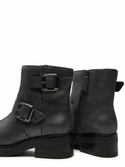 Stivaletti Rebelle Buckle 26178889 Argento