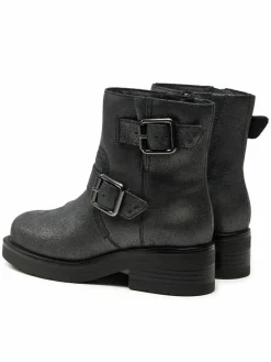Stivaletti Rebelle Buckle 26178889 Argento