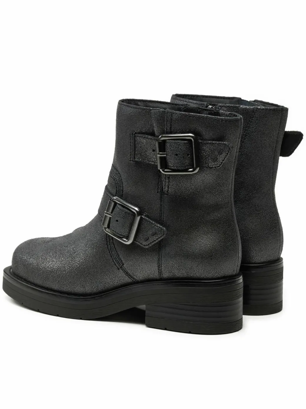 Stivaletti Rebelle Buckle 26178889 Argento