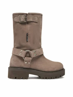 Stivaletti Tjw Urban Biker Boot Suede EN0EN02729 Grigio