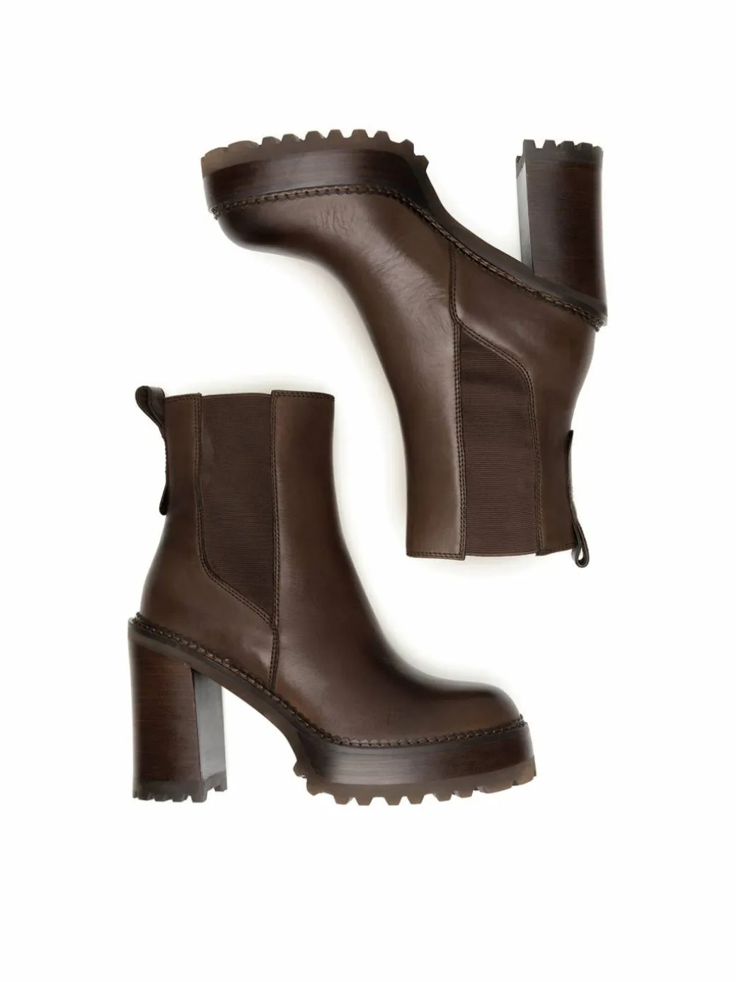 Stivaletti WGA3258-1Z Marrone