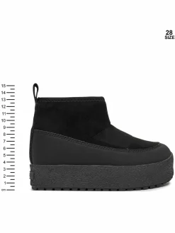 Stivali da neve Alunda Hybrid Jr Nero