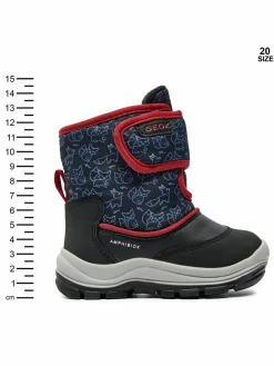 Stivali da neve B Flanfil Boy B Abx B263VE 0BCMN C0048 M Nero