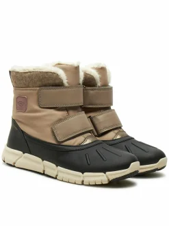 Stivali da neve J Flexyper Girl B Ab J46APC 054FU C0533 S Beige