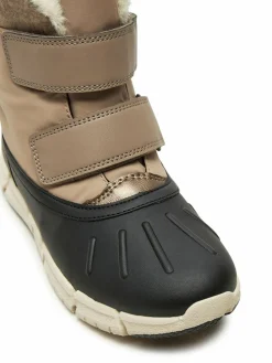 Stivali da neve J Flexyper Girl B Ab J46APC 054FU C0533 S Beige