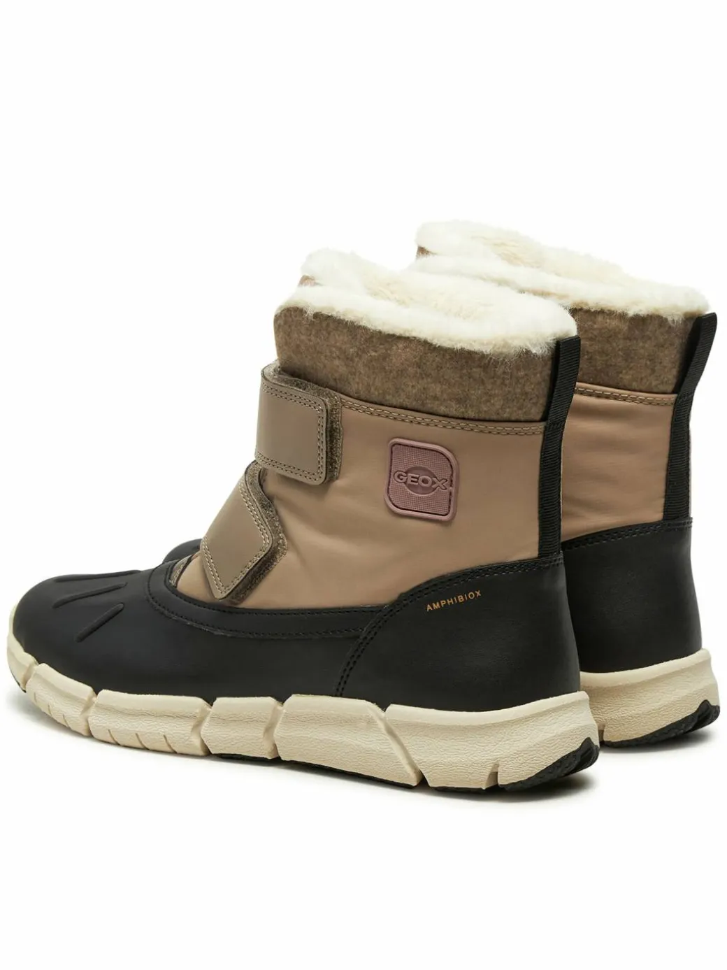 Stivali da neve J Flexyper Girl B Ab J46APC 054FU C0533 S Beige