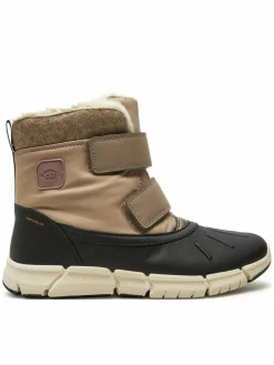 Stivali da neve J Flexyper Girl B Ab J46APC 054FU C0533 S Beige
