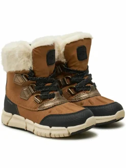 Stivali da neve J Flexyper Girl B Ab J46APA 0AU50 C6175 M Marrone