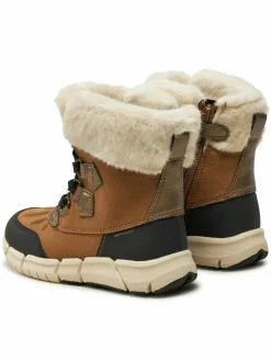 Stivali da neve J Flexyper Girl B Ab J46APA 0AU50 C6175 M Marrone