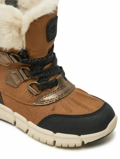 Stivali da neve J Flexyper Girl B Ab J46APA 0AU50 C6175 M Marrone