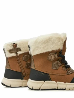 Stivali da neve J Flexyper Girl B Ab J46APA 0AU50 C6175 M Marrone