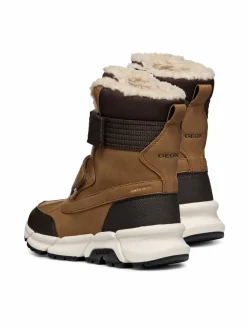 Stivali da neve J Flexyper Plus Boy J46LCF 0MEFU C6780 M Marrone