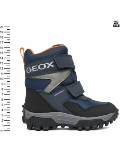 Stivali da neve J Himalaya B Abx J46FRE 0FU50 C0659 M Blu scuro