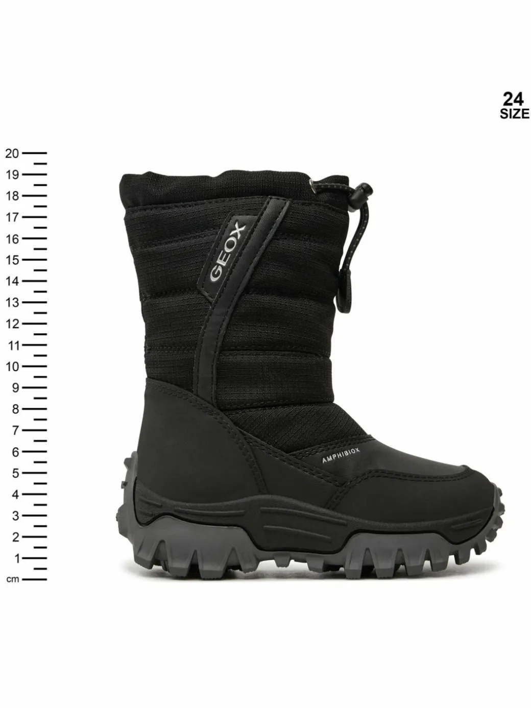 Stivali da neve J Himalaya Boy B Abx J26FRA 0FU54 C9999 M Nero