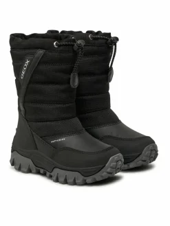 Stivali da neve J Himalaya Boy B Abx J26FRA 0FU54 C9999 M Nero