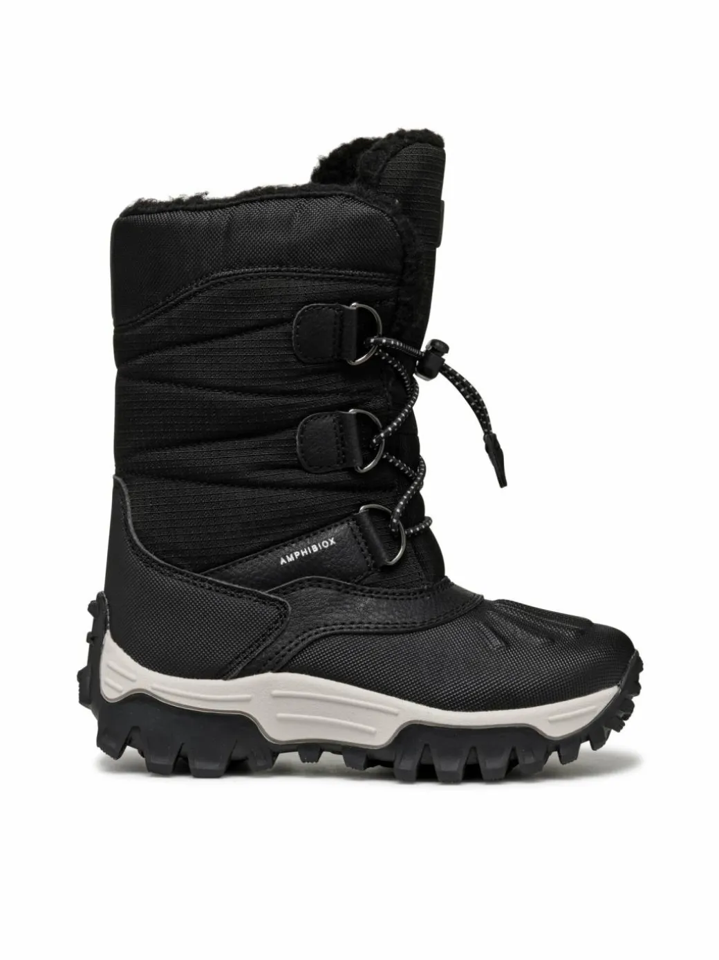 Stivali da neve J Himalaya Boy B Abx J46FRA 0FU50 C9999 M Nero