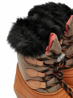 Stivali da neve Nippy 02 Sint. Leather Boot NN02 VAR.41NR Arancione