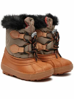 Stivali da neve Nippy 02 Sint. Leather Boot NN02 VAR.41NR Arancione