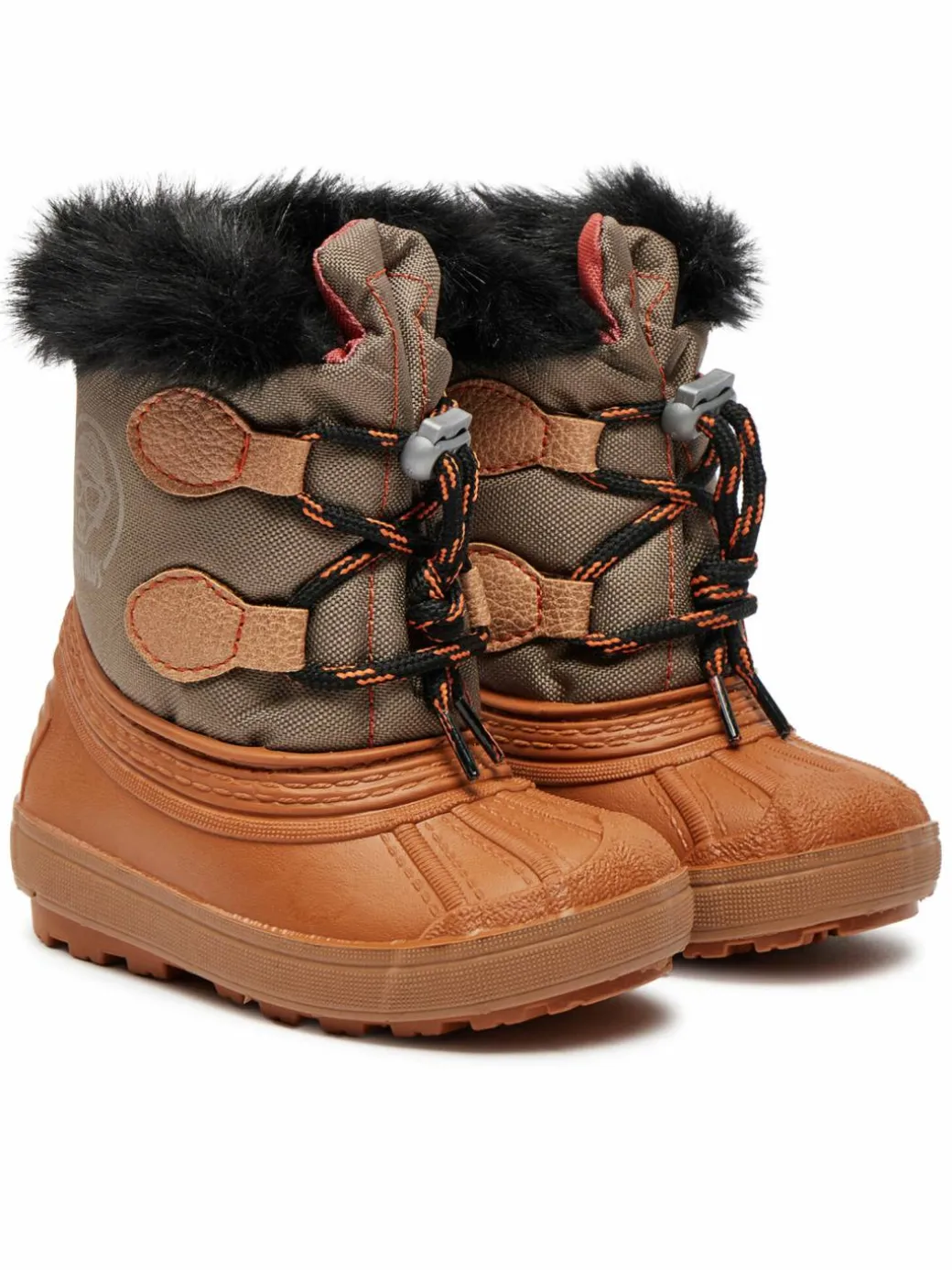 Stivali da neve Nippy 02 Sint. Leather Boot NN02 VAR.41NR Arancione