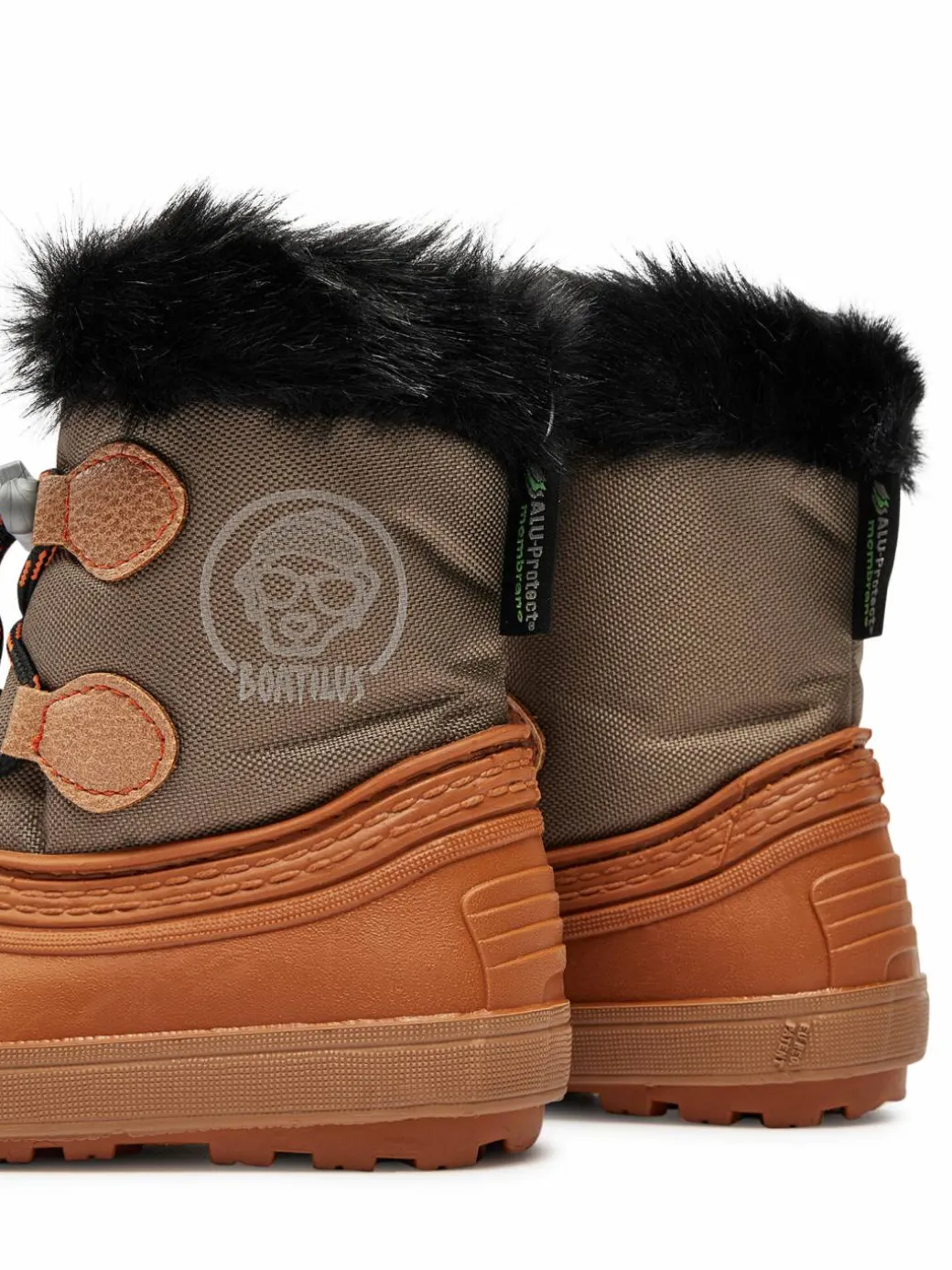 Stivali da neve Nippy 02 Sint. Leather Boot NN02 VAR.41NR Arancione