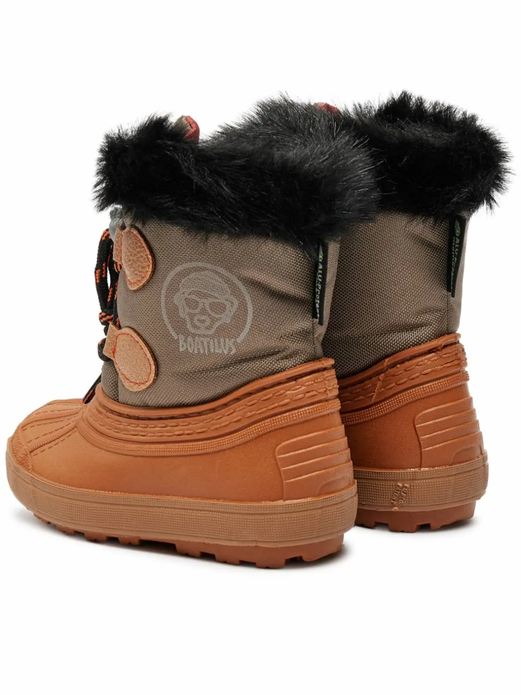 Stivali da neve Nippy 02 Sint. Leather Boot NN02 VAR.41NR Arancione