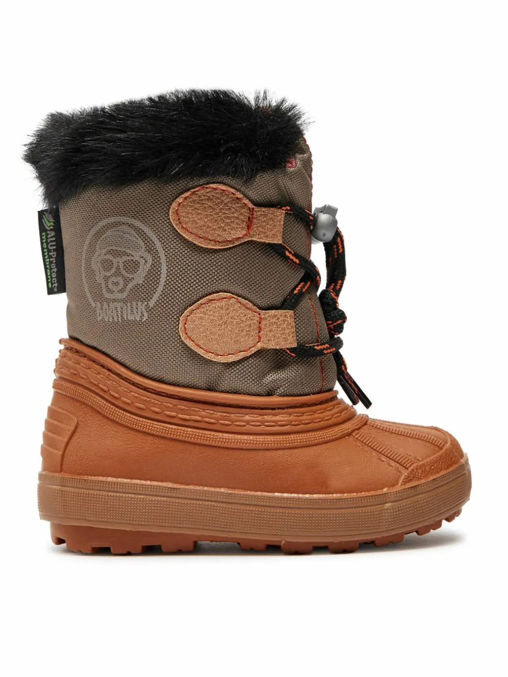 Stivali da neve Nippy 02 Sint. Leather Boot NN02 VAR.41NR Arancione