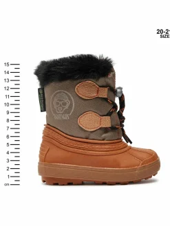 Stivali da neve Nippy 02 Sint. Leather Boot NN02 VAR.41NR Arancione
