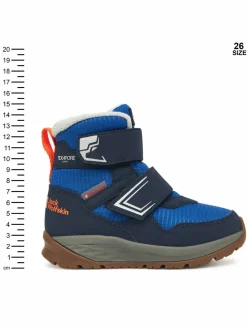 Stivali da neve Polar Bear-b Texapore Mid Vc K A62144 Blu