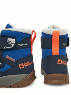 Stivali da neve Polar Bear-b Texapore Mid Vc K A62144 Blu