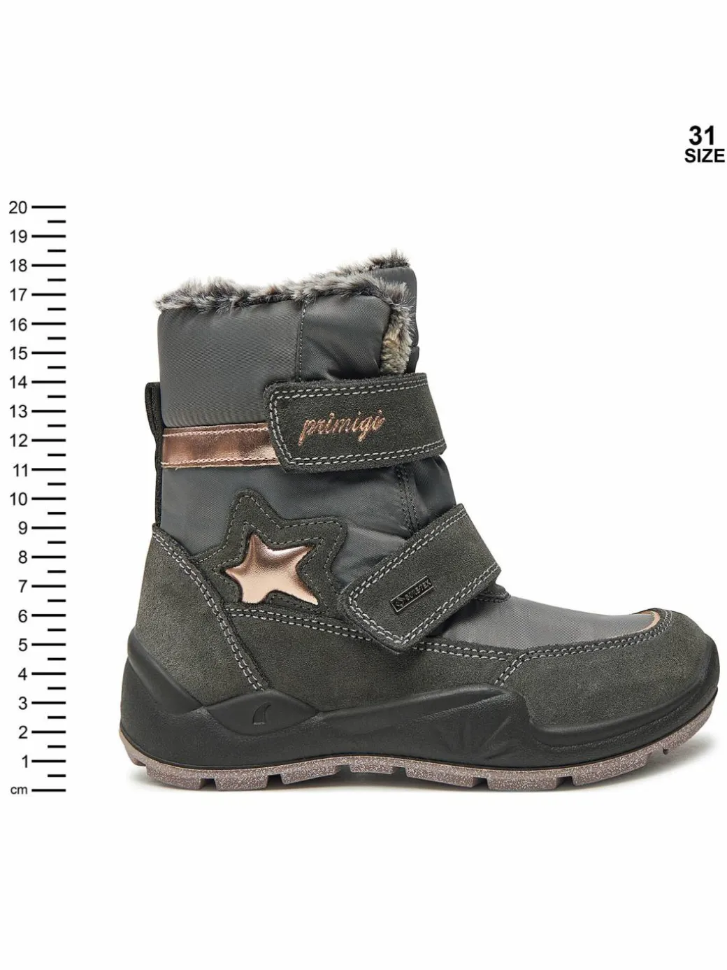 Stivali da neve 6878555 S GORE-TEX Grigio
