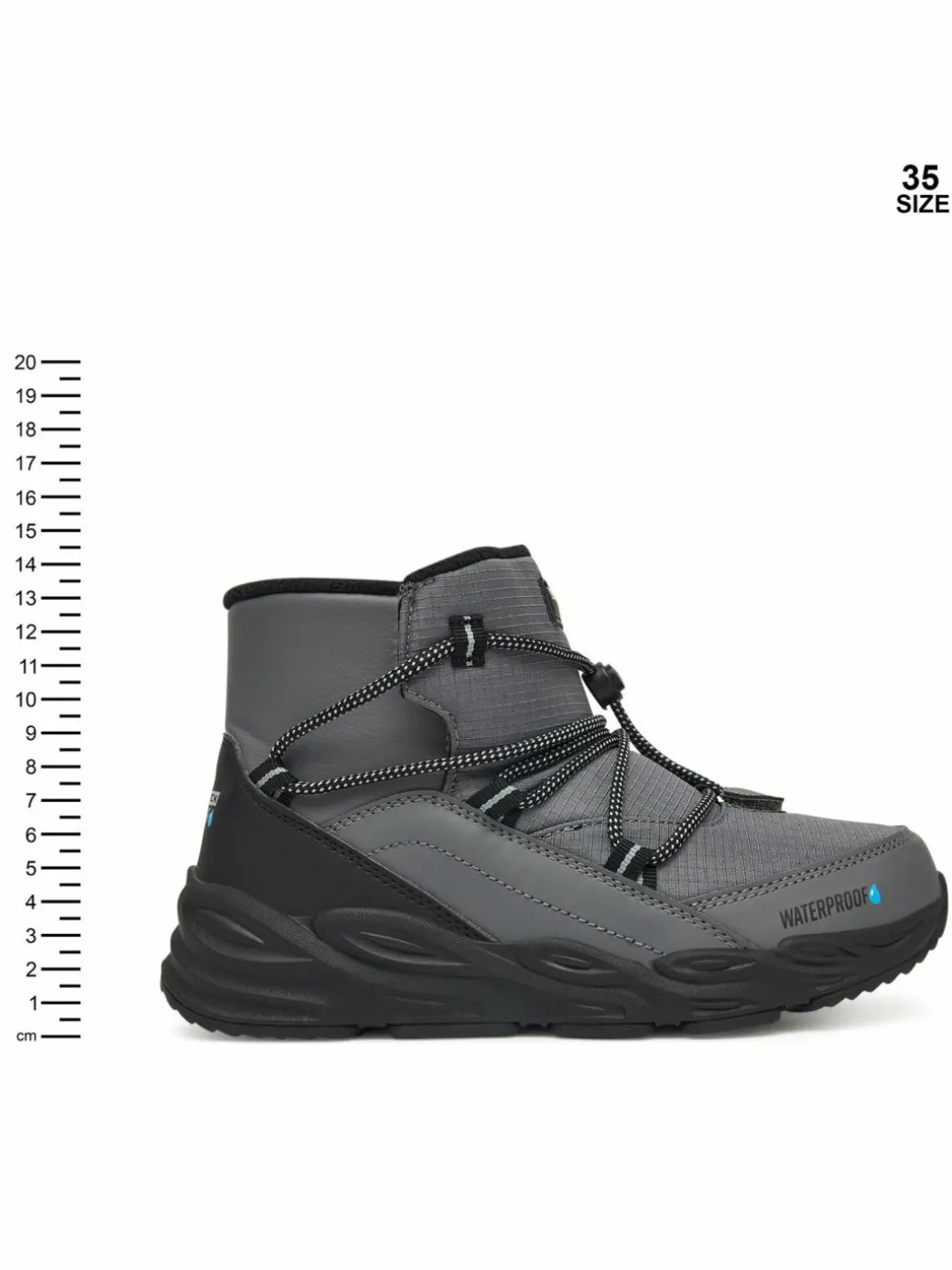 Stivali da neve Turbo Tread 406385L CCBK Grigio