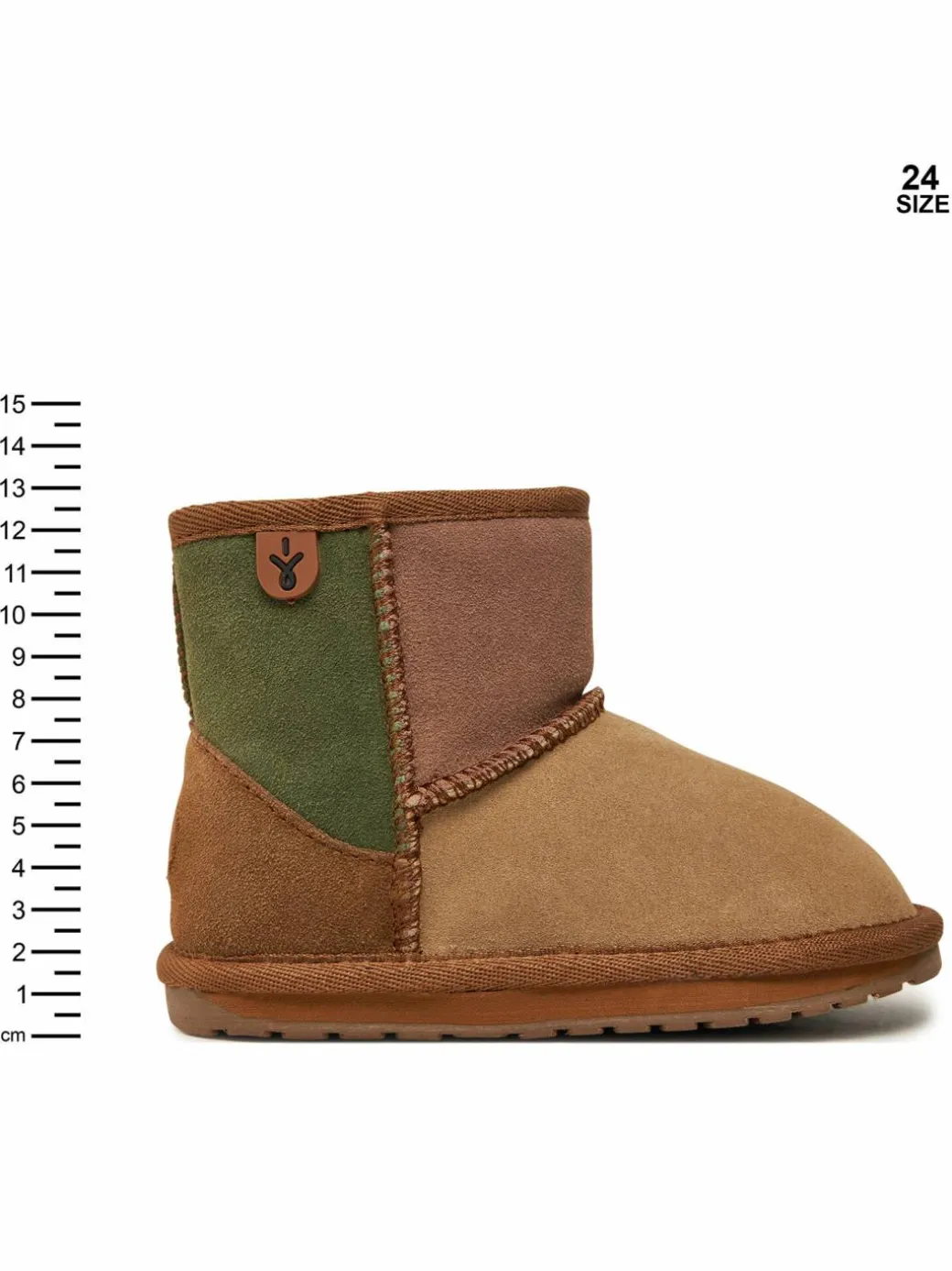 Stivali da neve Wallaby Mini Patchwork K13105 Beige