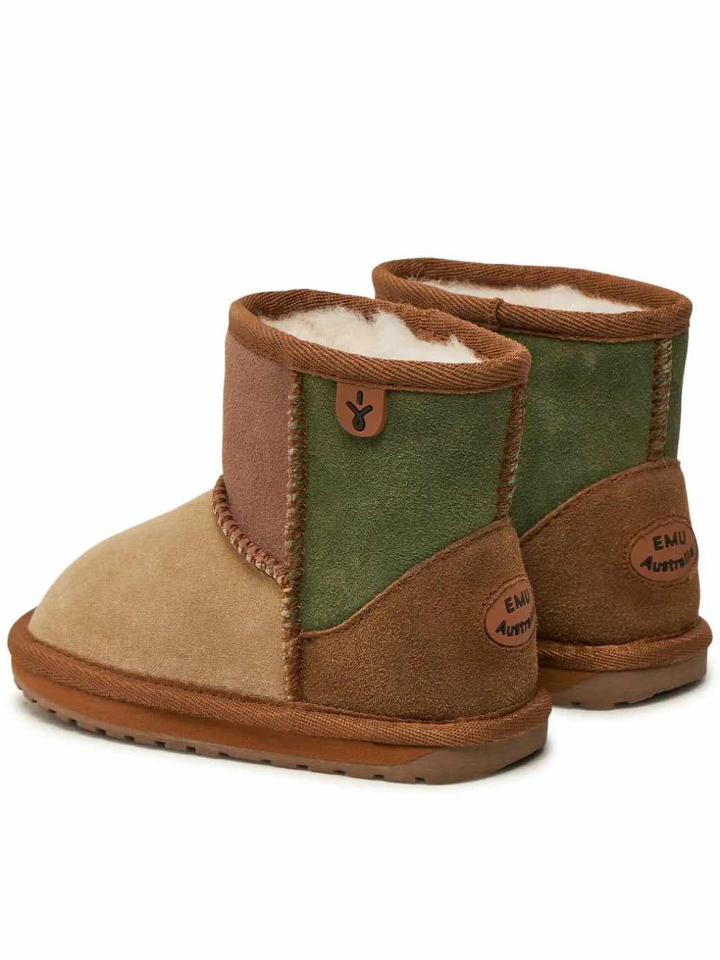 Stivali da neve Wallaby Mini Patchwork K13105 Beige