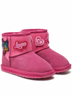 Stivali da neve Wallaby Mini Play K12748 Rosa