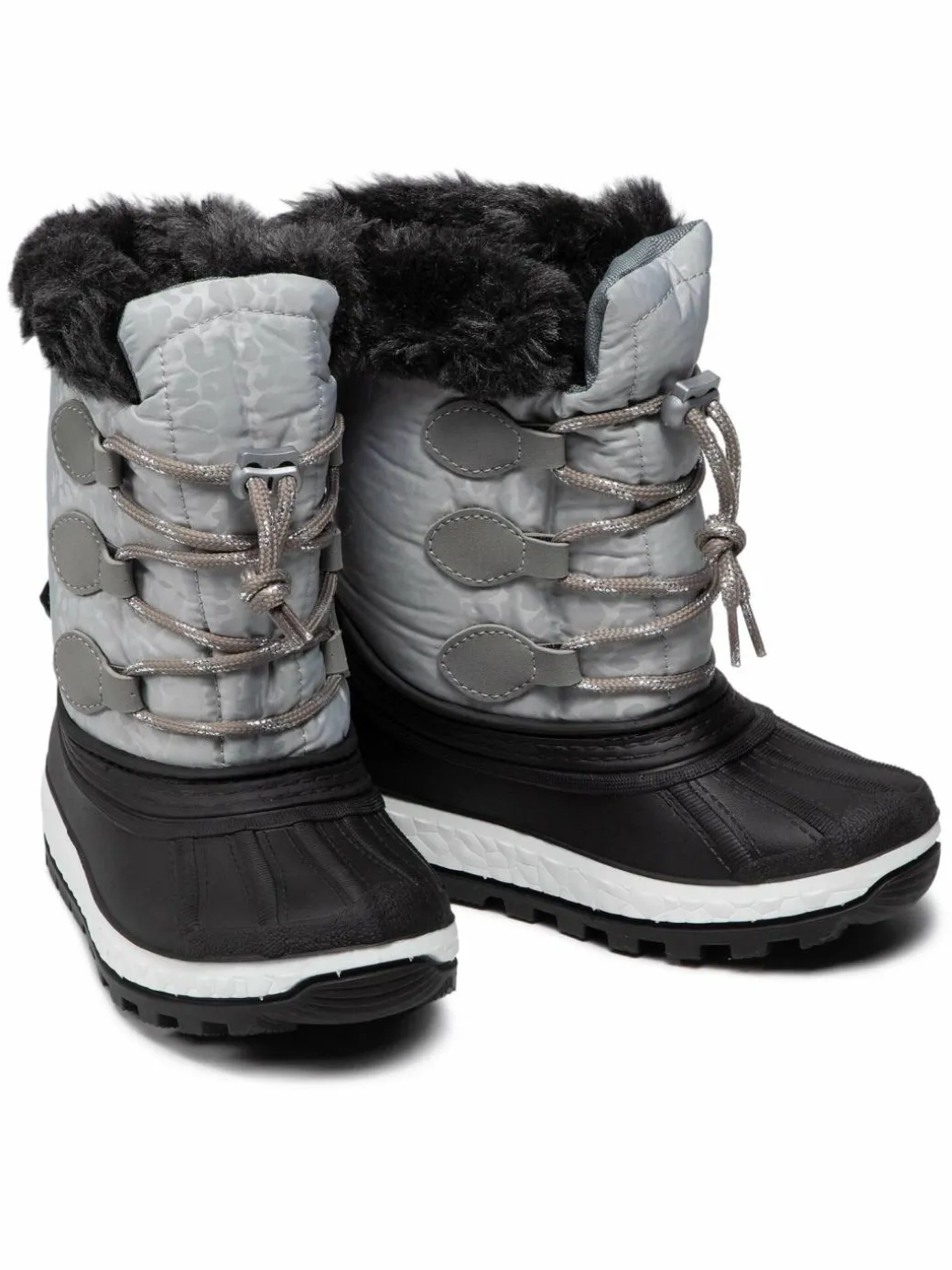 Stivali da neve Youth Joggy Sport Lace NJ02 VAR.15ZV Grigio
