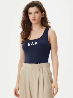 Top 585421-00 Blu scuro Slim Fit