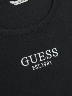 Top J4YI16 KBZP4 Nero Regular Fit