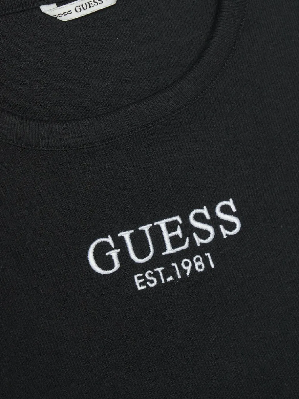 Top J4YI16 KBZP4 Nero Regular Fit