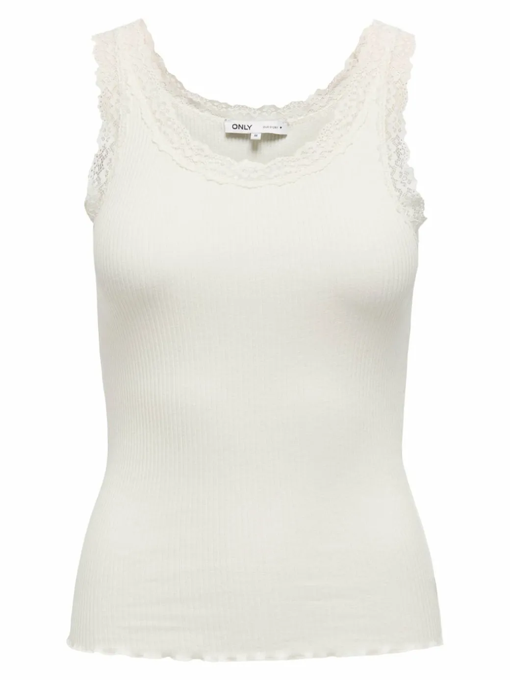 Top Sara 15345994 Crema Slim Fit