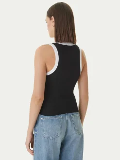 Top W6GPZ8 KF641 Nero Slim Fit