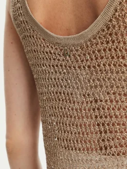 Top W5YR29 Z37G0 Beige Regular Fit