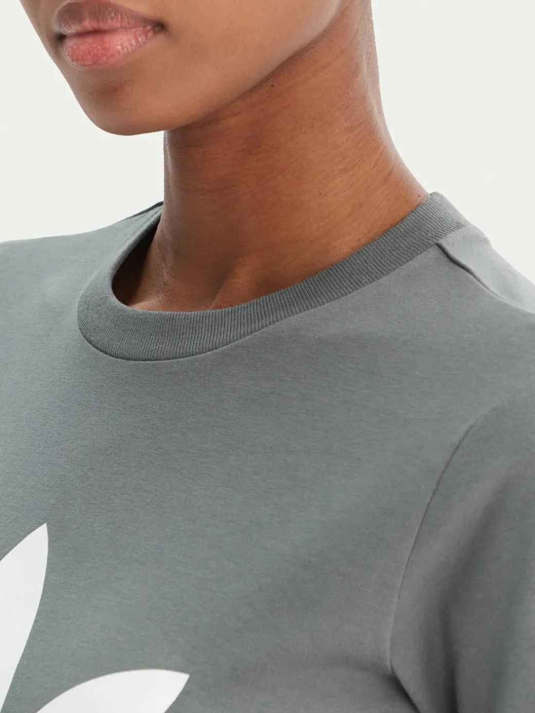T-shirt adicolor Classics Trefoil GN2903 Grigio Regular Fit